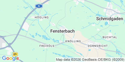 Karte Fensterbach