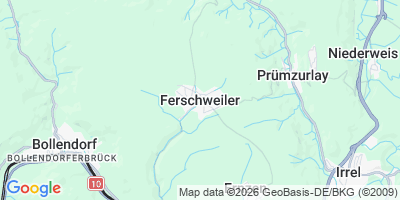 Karte Ferschweiler