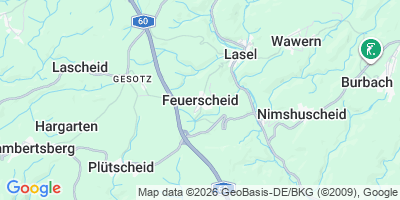 Karte Feuerscheid