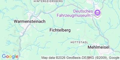 Karte Fichtelberg