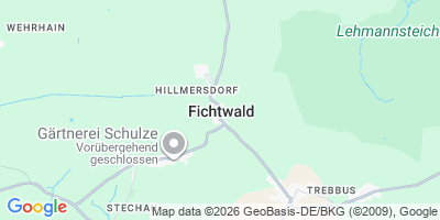 Karte Fichtwald