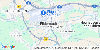 Karte Filderstadt