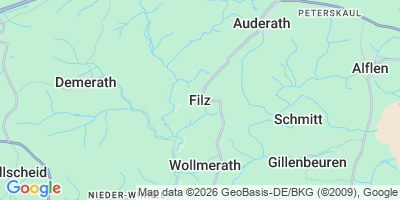 Karte Filz