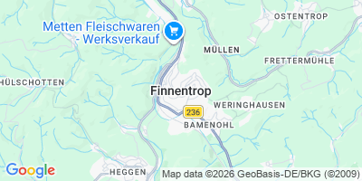 Karte Finnentrop