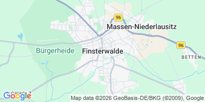 Karte Finsterwalde