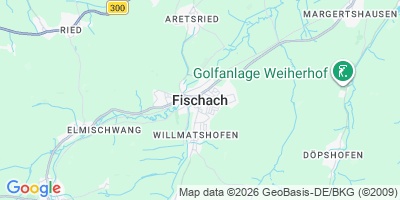 Karte Fischach