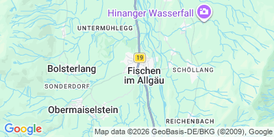 Karte Fischen i.Allgäu