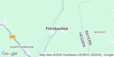 Karte Flörsbachtal