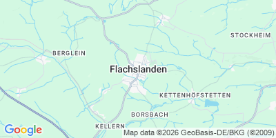 Karte Flachslanden