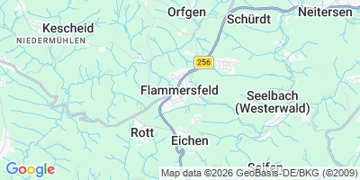 Karte Flammersfeld
