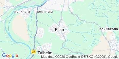 Karte Flein
