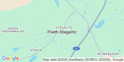 Karte Flieth-Stegelitz