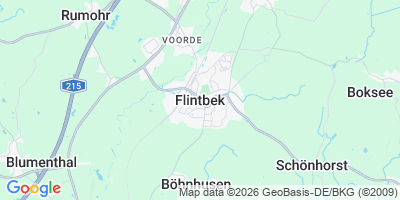 Karte Flintbek