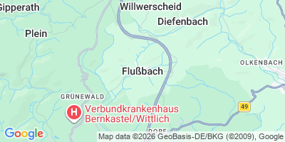Karte Flußbach