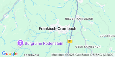 Karte Fränkisch-Crumbach