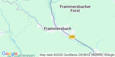 Karte Frammersbach