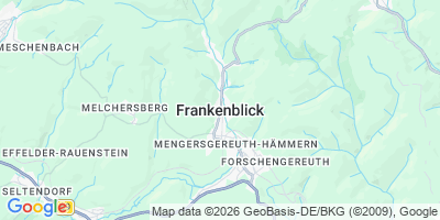 Karte Frankenblick
