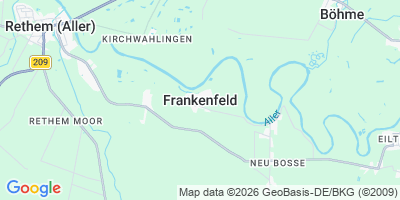 Karte Frankenfeld