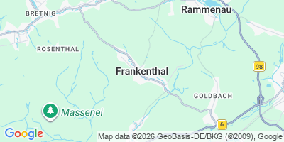 Karte Frankenthal