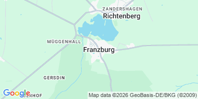 Karte Franzburg