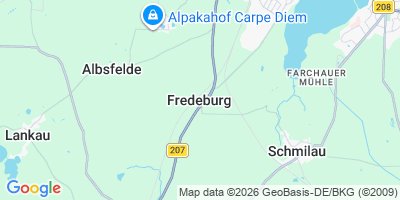 Karte Fredeburg