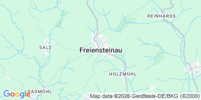 Karte Freiensteinau