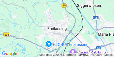 Karte Freilassing