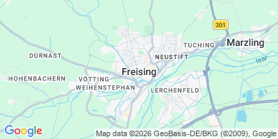 Karte Freising