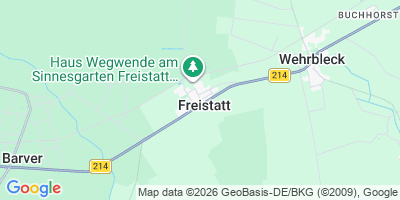 Karte Freistatt