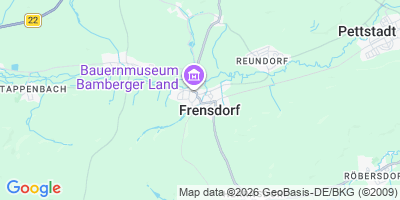 Karte Frensdorf