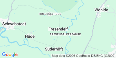 Karte Fresendelf