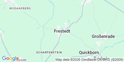 Karte Frestedt