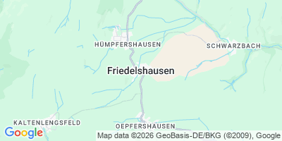 Karte Friedelshausen