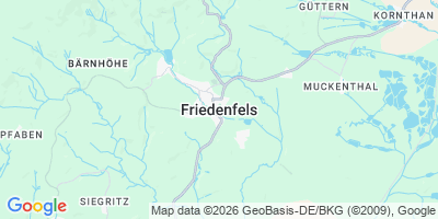 Karte Friedenfels