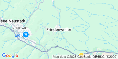 Karte Friedenweiler