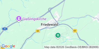 Karte Friedewald