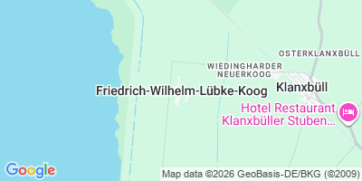 Karte Friedrich-Wilhelm-Lübke-Koog