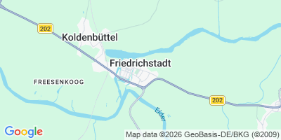 Karte Friedrichstadt