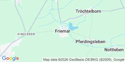 Karte Friemar