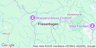 Karte Friesenhagen