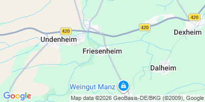 Karte Friesenheim
