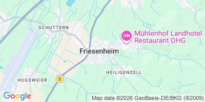 Karte Friesenheim