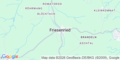 Karte Friesenried