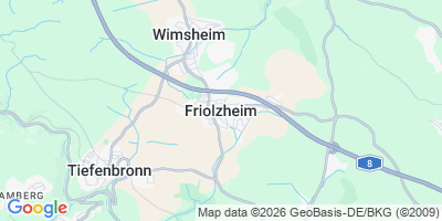 Karte Friolzheim