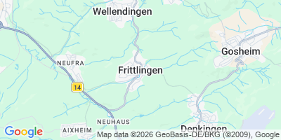 Karte Frittlingen