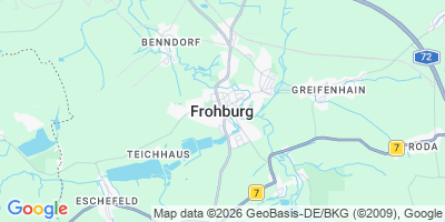 Karte Frohburg
