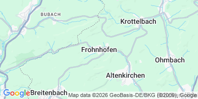Karte Frohnhofen