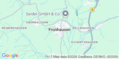 Karte Fronhausen