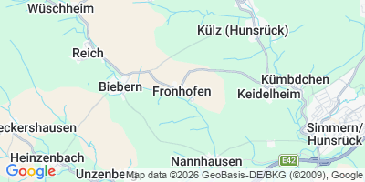 Karte Fronhofen
