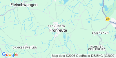 Karte Fronreute